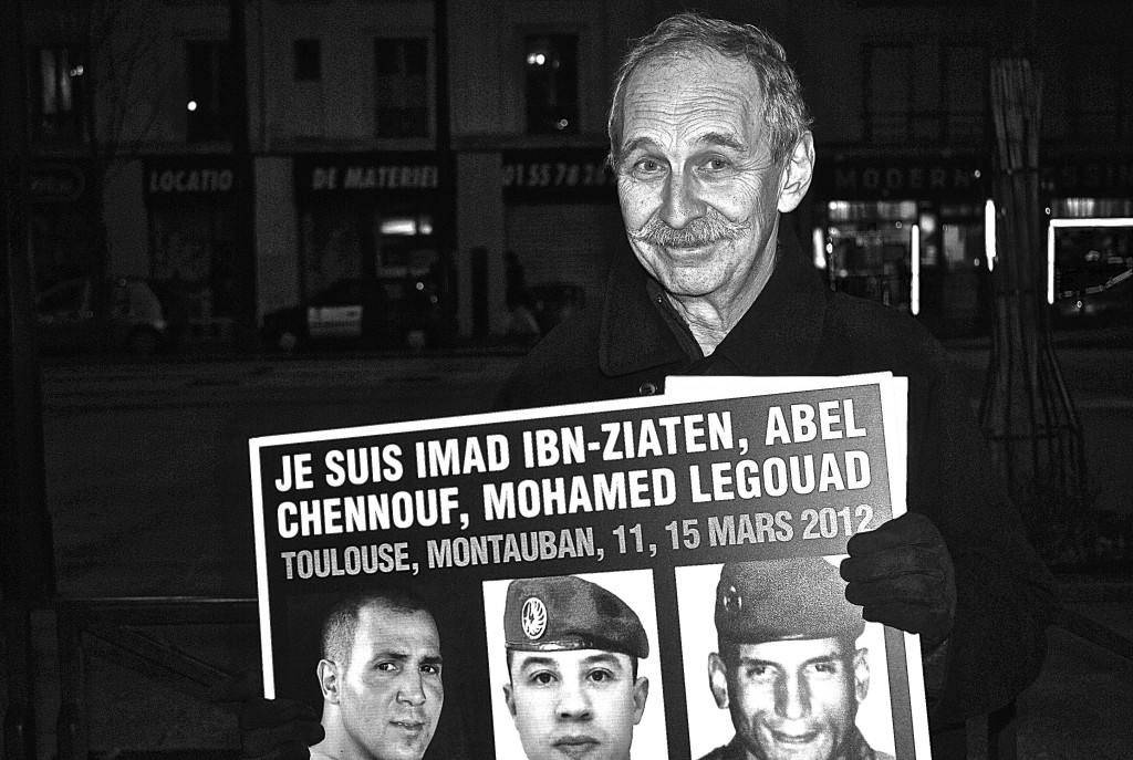 Alexandre Feigenbaum, le jour de la marche du 12 février en mémoire à Ilan Halami - 3millions7