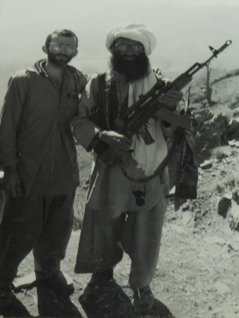 Laurent Maréchaux  et Djalâlouddine Haqqani, chef du "réseau Haqqani", allié des Talibans et activement recherché par les Etats-Unis